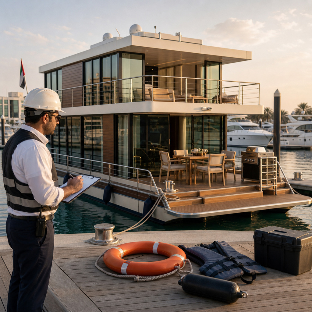 Insurance options for UAE-flagged houseboats