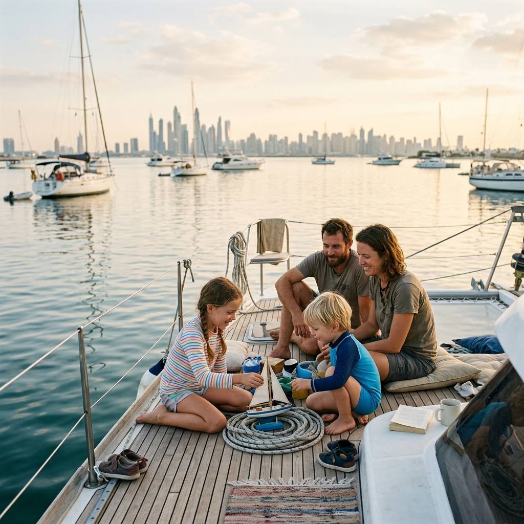 Living onboard with kids — what works, what doesn't